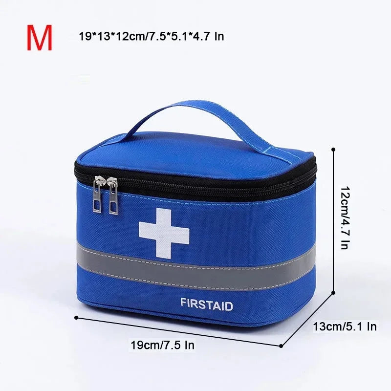 Household First Aid Medical Storage Bag High Capacity Epidemic Prevention Box Iodophor Wound Patch Disinfectant Water Organizers