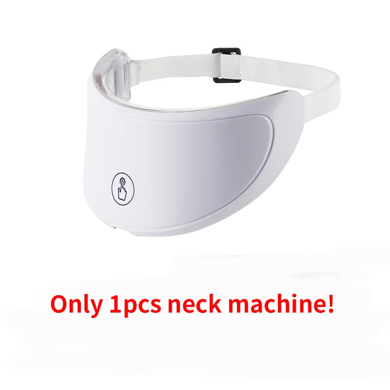 LED Face Neck Mask Rechargeable LED Photon Beauty Machine Facial Rejuvenation SPA Skin Care Tool trendy