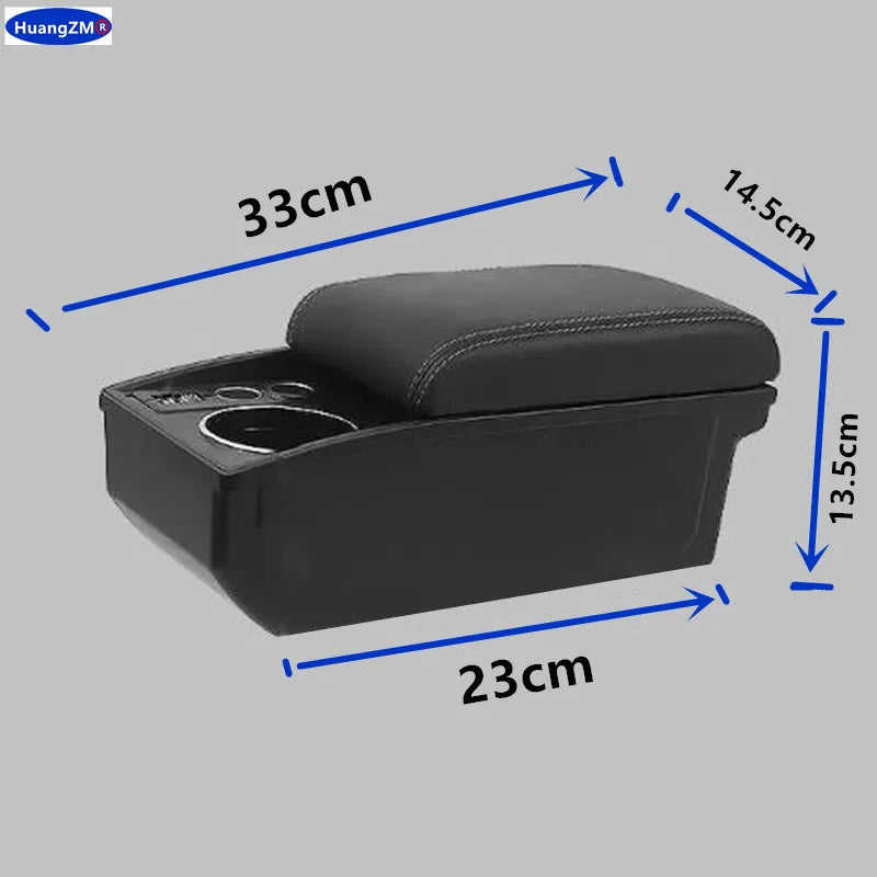 For Chevrolet Spark Armrest Box For Chevrolet Spark 3 III Aveo T200 Car Armrest Storage Box cup holder Retrofit Car Accessories