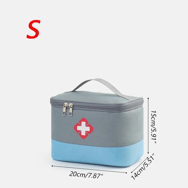 Household First Aid Medical Storage Bag High Capacity Epidemic Prevention Box Iodophor Wound Patch Disinfectant Water Organizers
