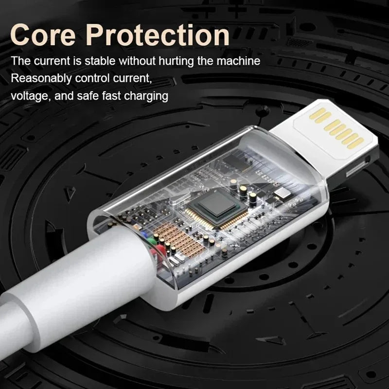 10Pcs 66W Type C PD 30W USB Cable For Apple iPhone 16 15 14 13 12 11 Pro Max 7 8 Plus XS R Fast Charging USB C Cable Charge Wire