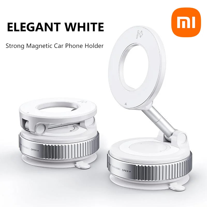 Xiaomi K007 Strong Magnetic Phone Holder Foldable Design 360° Adjustable Vacuum Car Mount For Car Desk Bathroom Magnetic Bracket