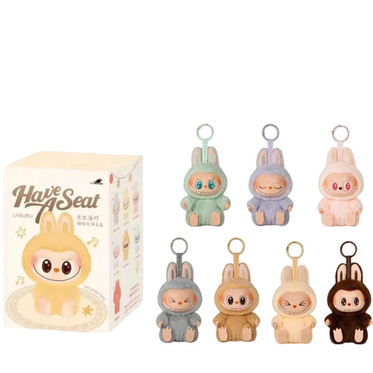 17cm labubu emocionante caixa cega figuras de ação anime bonito caixa misteriosa brinquedos pvc boneca e hobbies ornamentos cria