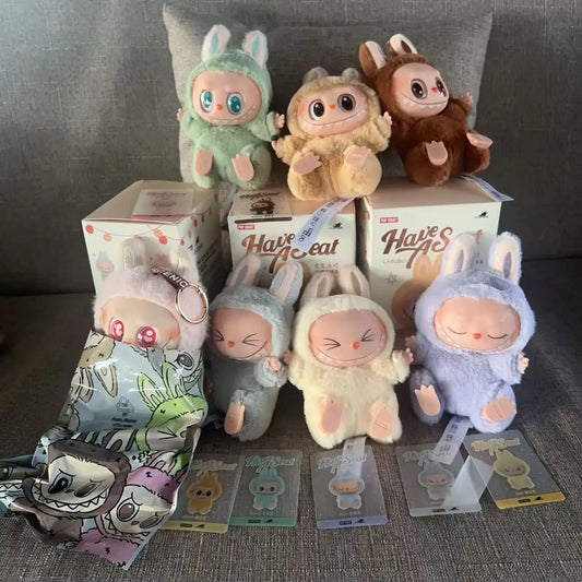 2025 new hot Popmart Labubu The Monsters Series 2025 New Vinyl Doll Blind Box Set 6pcs Trendy Birthday Gift