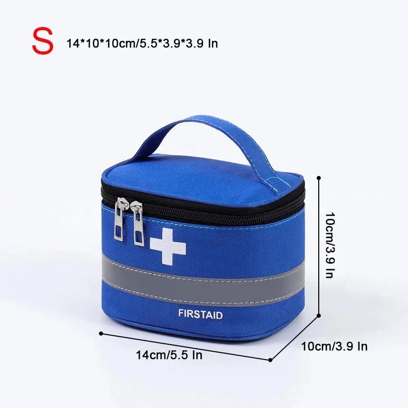 Household First Aid Medical Storage Bag High Capacity Epidemic Prevention Box Iodophor Wound Patch Disinfectant Water Organizers