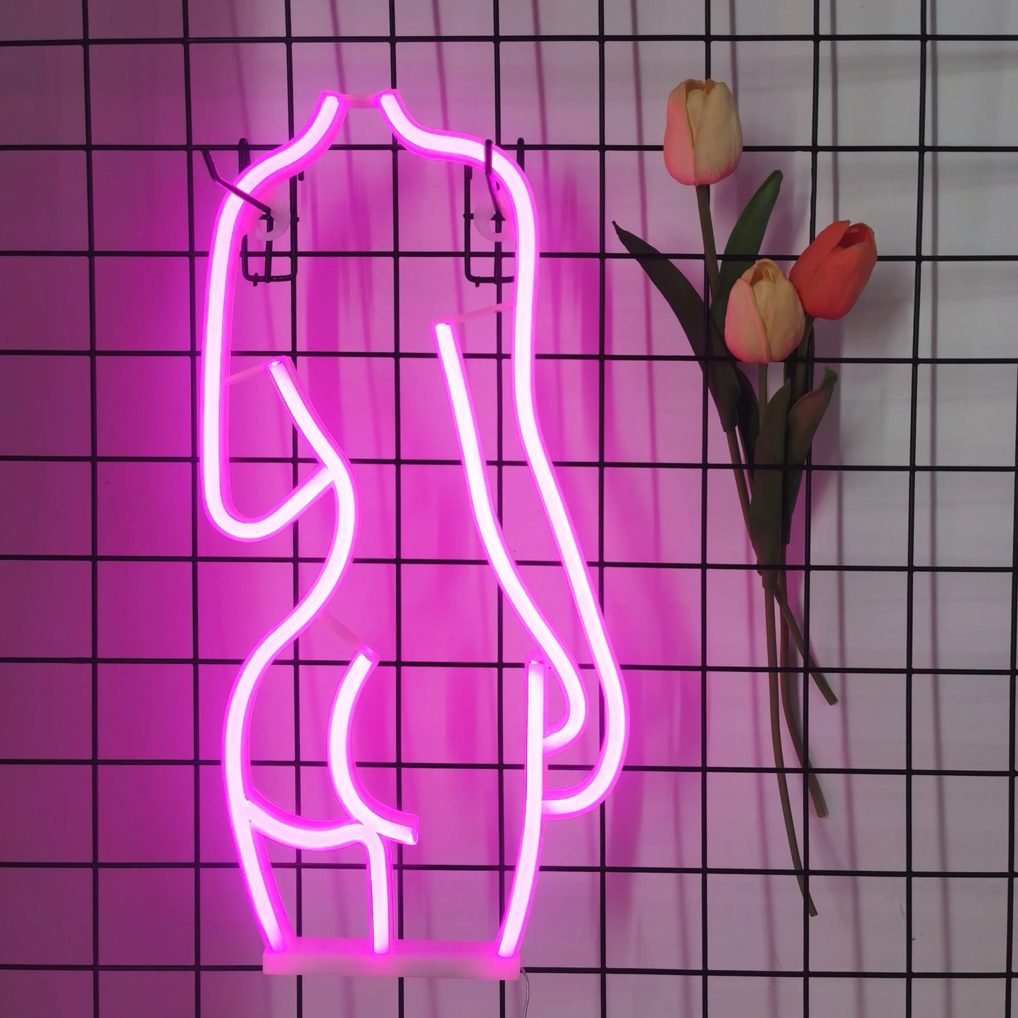 1pc, romantic neon lights,battery/USB power supply,girl's room wedding decoration,birthday,Valentine's Day,Mother's Day gift
