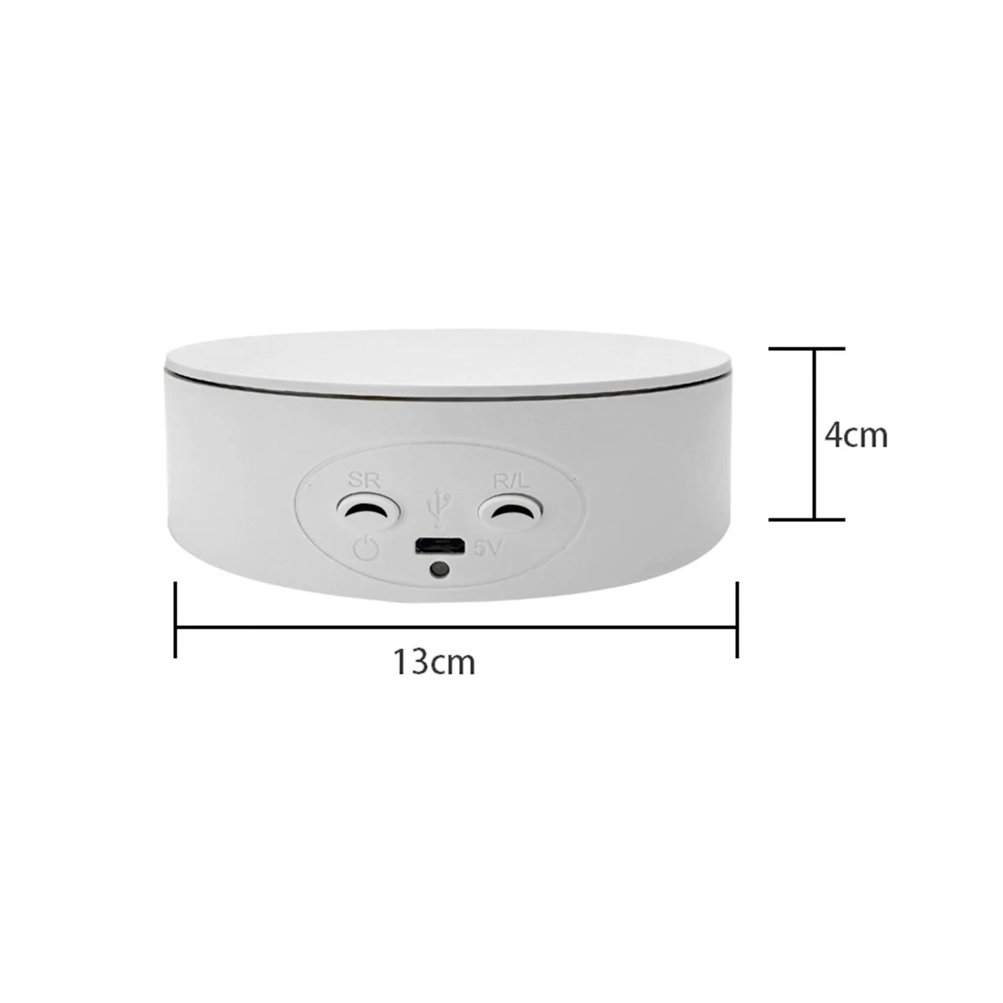 360 Degree Electric Motorized Rotation 3D Display Stand  for Photography, Watches Figures Jewelry Rotating Display Stand