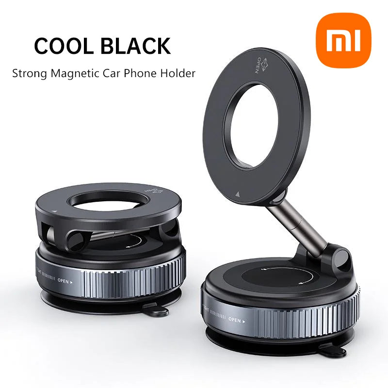 Xiaomi K007 Strong Magnetic Phone Holder Foldable Design 360° Adjustable Vacuum Car Mount For Car Desk Bathroom Magnetic Bracket