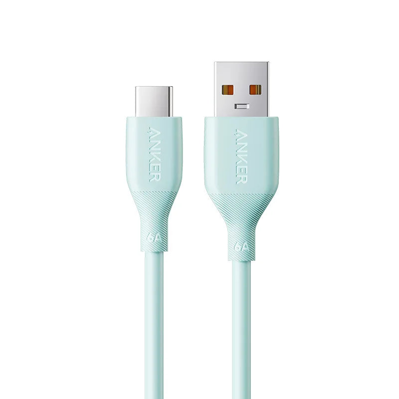 Anker 100W Cable USB A to USB C 6A Fast Charge Data Transmission for iPhone 15 Pro Max for Huawei Honor Xiaomi OPPO Vivo